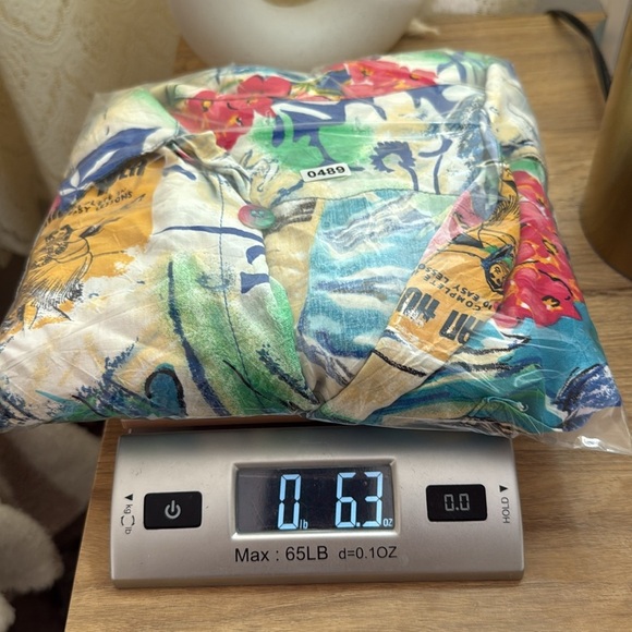 Vintage Jams World Hawaiian Hula Floral Short Sleeve Button Up Shirt - Picture 7 of 7